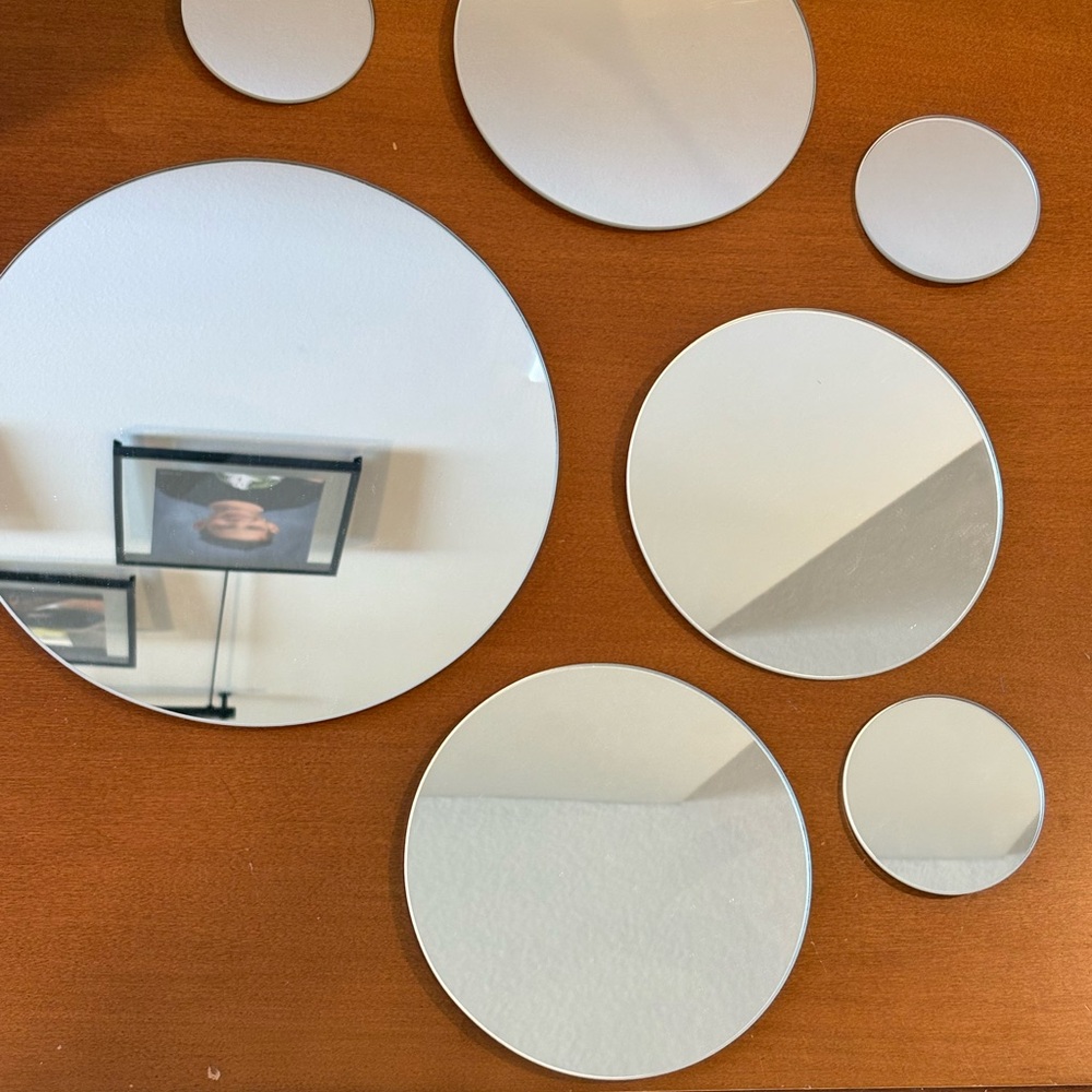 Round Mirror Wall Decor Set